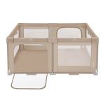 Lionelo dječja igraonica/vrtić Florence Easy Fold 151x185x76,5 cm, Beige Sand - Slika 4