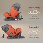 AUTOSJEDALICA COCCOLLE ATIRA I-SIZE 40-150 CM - CINNAMON BROWN - Slika 5