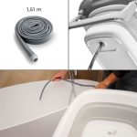 Kinderkraft Bubbly sklopivi stol za prematanje s kadicom, Grey - Slika 5