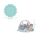 Fillikid edukativna igraonica za bebe Colourful Wildlife s lopticama - Slika 6