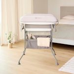 Kinderkraft Bubbly sklopivi stol za prematanje s kadicom, Grey - Slika 6