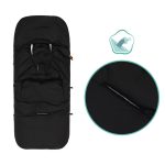 Fillikid Footmuff Kinley zimska vreća za kolica, Teddy black - Slika 7