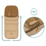 Fillikid Footmuff Kinley zimska vreća za kolica, Teddy nature - Slika 7