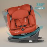 AUTOSJEDALICA COCCOLLE ATIRA I-SIZE 40-150 CM - CINNAMON BROWN - Slika 8