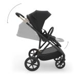 Kinderkraft Kolica Prime 3 3u1, Black - Slika 8