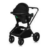 Lionelo dječja kolica Mika Plus 3u1, Black Onyx - Slika 10