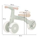PETITE&MARS Balans bicikl Bingo 3 u 1, Sage Leaf - Slika 9