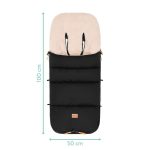 Fillikid Footmuff Kinley zimska vreća za kolica, Teddy black - Slika 11
