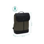 Fillikid torba/ruksak za mamu Osaka, khaki - Slika 11