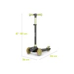 Lionelo romobil Jessy LED, Grey Green - Slika 12