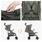 Hauck dječja kolica Fold N Care Olive - Slika 4