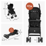Hauck dječja kolica Fold N Care Black - Slika 2