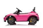 Dječji automobil na baterije Porsche Taycan za 1 osobu, 12 volti, roze boje - Slika 3