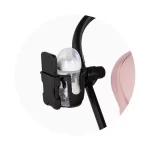 Chipolino univerzalni 2-u-1 držač za telefon/čašu/bočicu za dječja kolica – Black - Slika 3