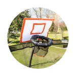 Trampolin Basketball 305 cm s obručem i ljestvama - Slika 4
