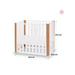 Kinderkraft krevetić KOYA 4u1 + madrac - Slika 16