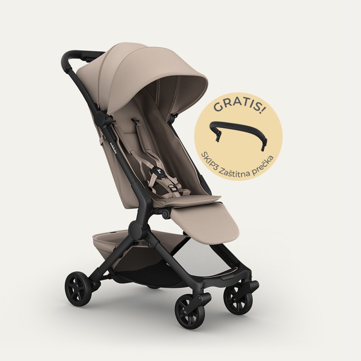 001-redsbaby-skip3-sportska-kolica-soft-taupejpg-gallery-jpg REDSBABY SKIP3 sportska kolica, Soft Taupe - Slika 1
