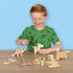 SES Creative Drveni stolarski set – Dinosauri - Slika 2