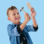 SES Creative Drveni stolarski set – Dinosauri - Slika 4