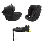 Kinderkraft ENDURA 3u1 Modular System autosjedalice + baza, Black