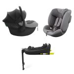 Kinderkraft ENDURA 3u1 Modular System autosjedalice + baza, Grey