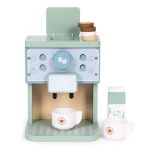 Ecotoys Drveni aparat za kavu Barista, 8 dijelova - Slika 3