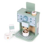 Ecotoys Drveni aparat za kavu Barista, 8 dijelova - Slika 4