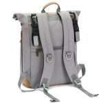 Fillikid torba/ruksak za mamu Rolltop Berlin, stone grey - Slika 4