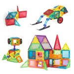 Magnetni set blokovi Kuća i Auto - 106 dijelova - Slika 4