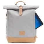 Fillikid torba/ruksak za mamu Rolltop Berlin, stone grey - Slika 5