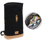 Fillikid torba/ruksak za mamu Rolltop Berlin, black - Slika 6