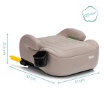 Fillikid Booster/sjedalo za auto Flip deluxe (125-150 cm) s podesivim Isofix priključkom i držačem za čašu, Nature - Slika 6