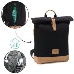 Fillikid torba/ruksak za mamu Rolltop Berlin, black - Slika 8