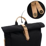 Fillikid torba/ruksak za mamu Rolltop Berlin, black - Slika 10
