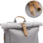Fillikid torba/ruksak za mamu Rolltop Berlin, stone grey - Slika 10