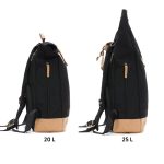 Fillikid torba/ruksak za mamu Rolltop Berlin, black - Slika 11