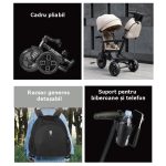 Qplay Comfo Max ultra sklopivi tricikl - COFFEE - Slika 12