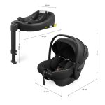 Kinderkraft autosjedalica I-LITE i- Size + ENDURA SAFE FX baza 0-13 kg (40-87 cm), Black - Slika 13
