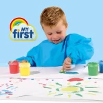 SES Creative My First - set za bojanje prstima s pregačom - Slika 3