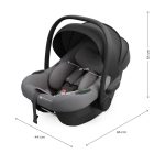 Kinderkraft ENDURA 3u1 Modular System autosjedalice + baza, Grey - Slika 18