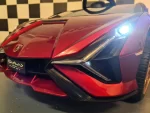 Dječji automobil na baterije Lamborghini Sian 12 volti, crvena boja - Slika 6