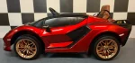 Dječji automobil na baterije Lamborghini Sian 12 volti, crvena boja - Slika 4