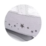 Chipolino dječji krevetić/kolijevka sa LED ekranom Sogno Grey - Slika 9