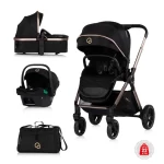 Chipolino dječja kolica Euphoria 3u1 Noir