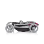 KOLICA Chipolino  ZA LUTKE "DAISY" grey / pink linen - Slika 3