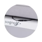 Chipolino dječji krevetić/kolijevka sa LED ekranom Sogno Grey - Slika 10