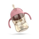 NENO BEBESITO bočica sa slamkom 240 ml, roza - Slika 2