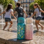 PETITE&MARS Termo bočica sa slamkom 500 ml, Delicate Flowers 36m+ - Slika 2