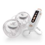 Kinderkraft Dvostruka električna izdajalica GENTLEFLOW, golden - Slika 3