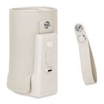 Lionelo Thermup Go Plus električni prijenosni grijač bočica - TERMOSICA s baterijom, Beige Calm - Slika 3